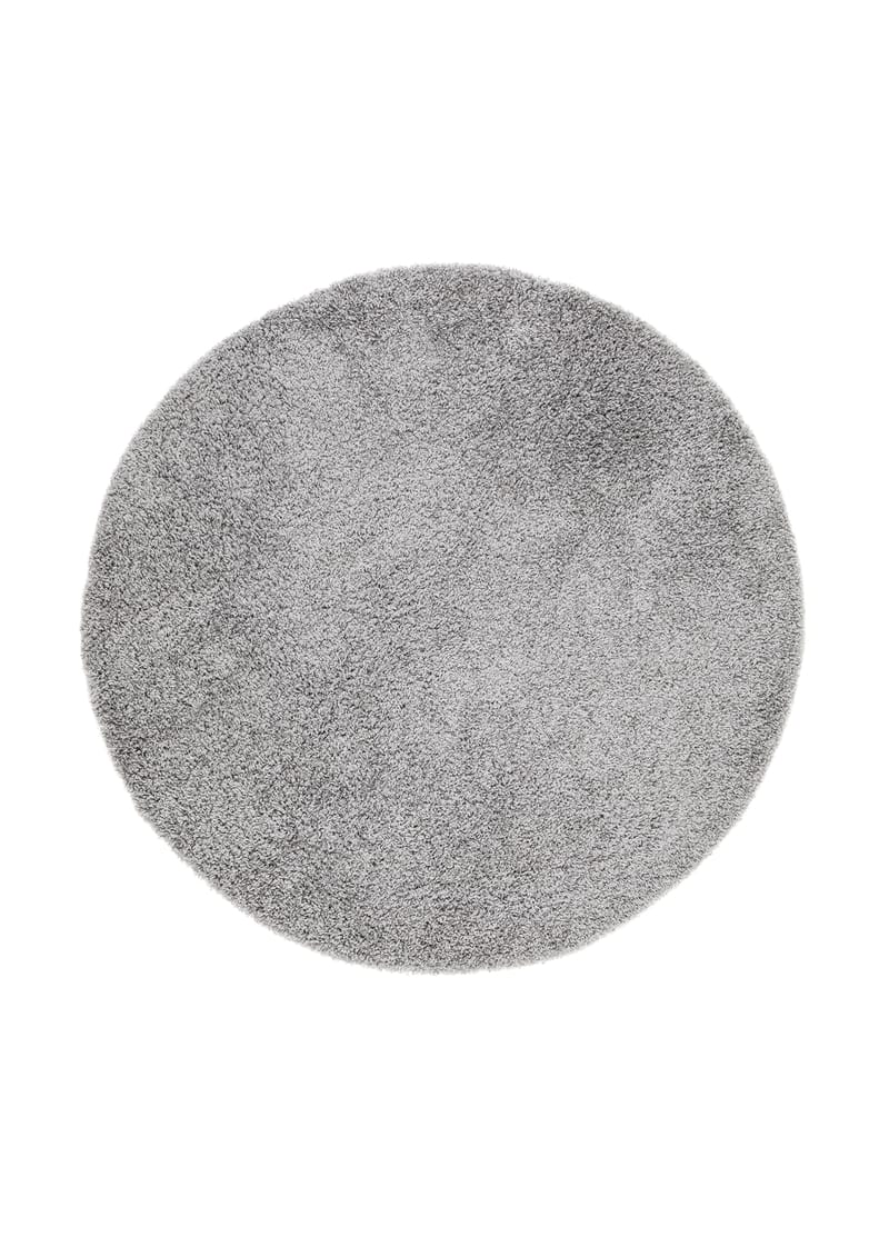 Lounge Ryamatta 160 cm Rund - Silver - Textil & mattor - Matta - Modern matta - Ryamatta