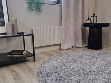 Lounge Ryamatta 160 cm Rund - Silver - Textil & mattor - Matta - Modern matta - Ryamatta