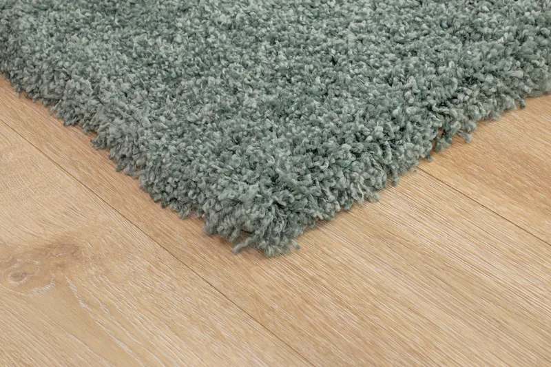 Lounge Ryamatta 160x230 cm Rektangulär - Grön - Textil & mattor - Matta - Modern matta - Ryamatta