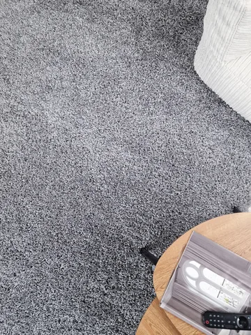 Lounge Ryamatta 160x230 cm Rektangulär - Silver - Textil & mattor - Matta - Modern matta - Ryamatta