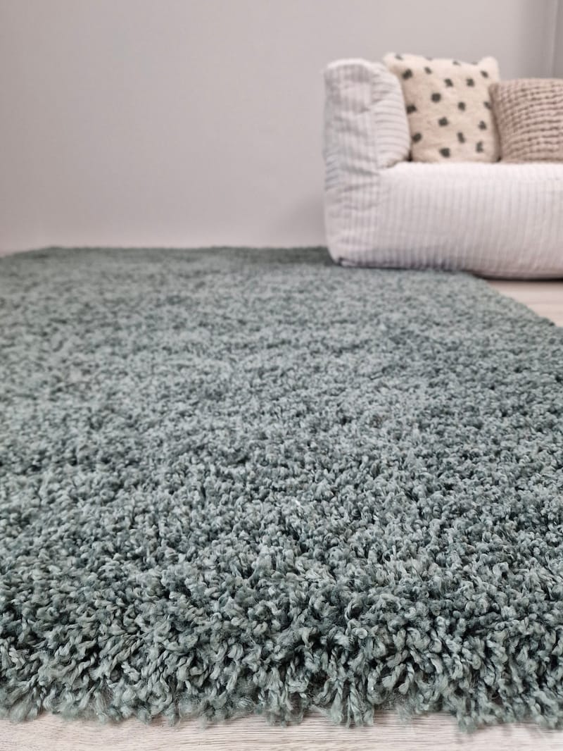 Lounge Ryamatta 200x290 cm Rektangulär - Grön - Textil & mattor - Matta - Modern matta - Ryamatta