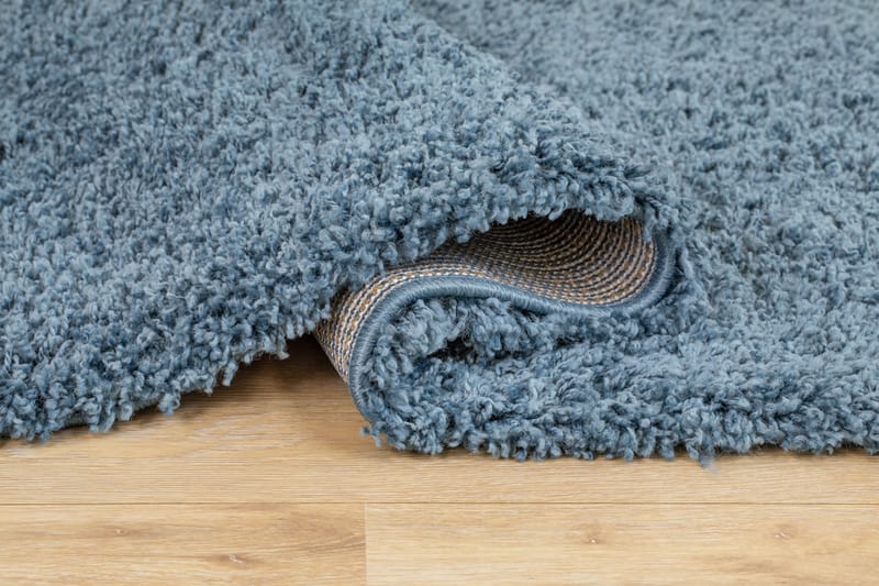Lounge Ryamatta 240x340 cm Rektangulär - Petrolblå - Textil & mattor - Matta - Modern matta - Ryamatta