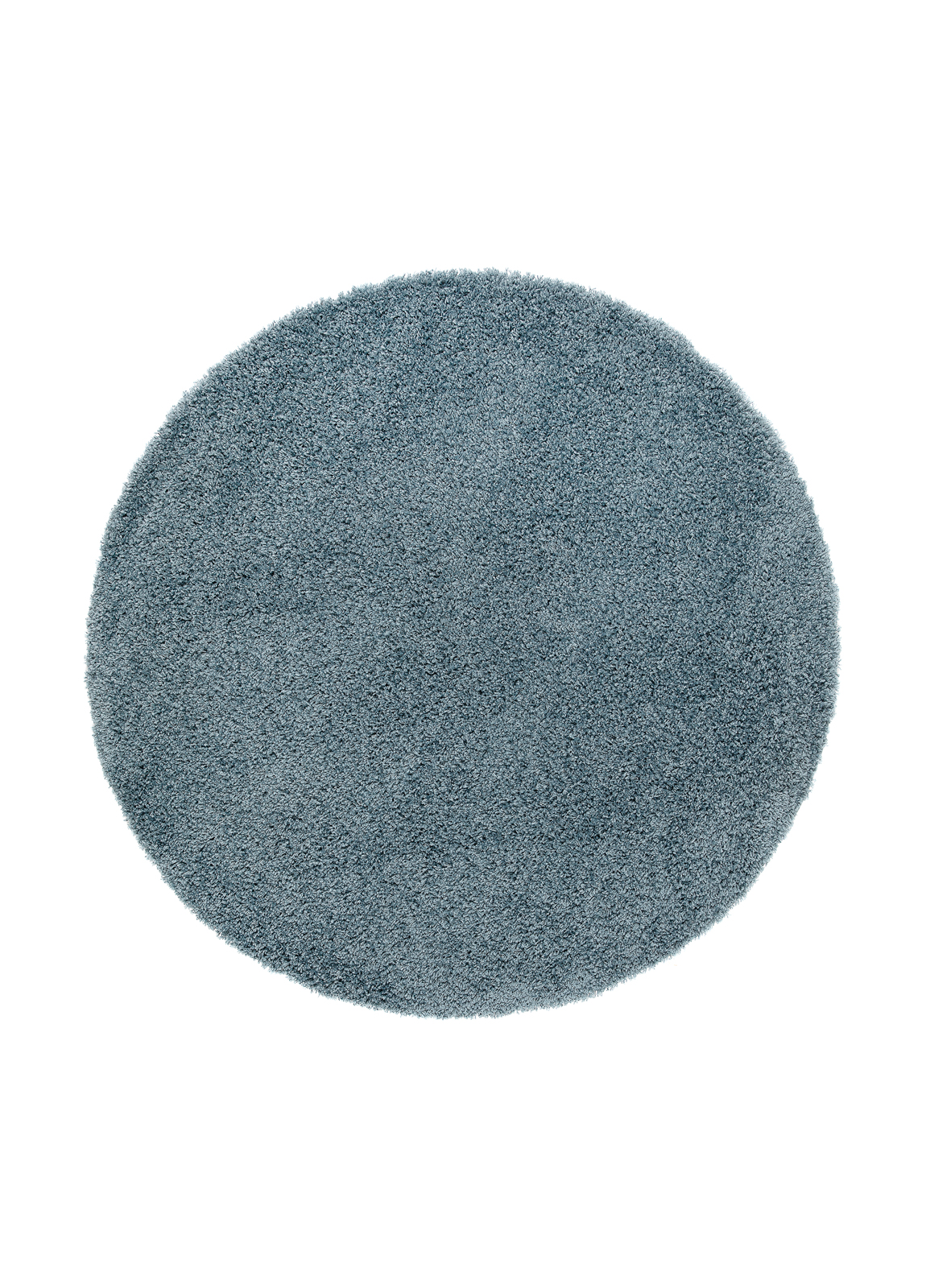 lounge ryamatta 300 cm rund - petrolblå