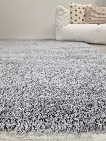Lounge Ryamatta 300x400 cm Rektangulär - Silver - Textil & mattor - Matta - Modern matta - Ryamatta