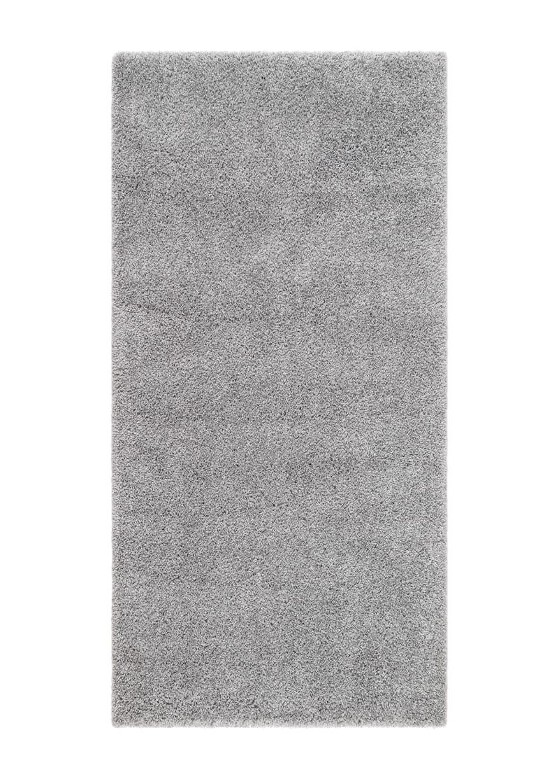 Lounge Ryamatta 80x150 cm Rektangulär - Silver - Textil & mattor - Matta - Modern matta - Ryamatta