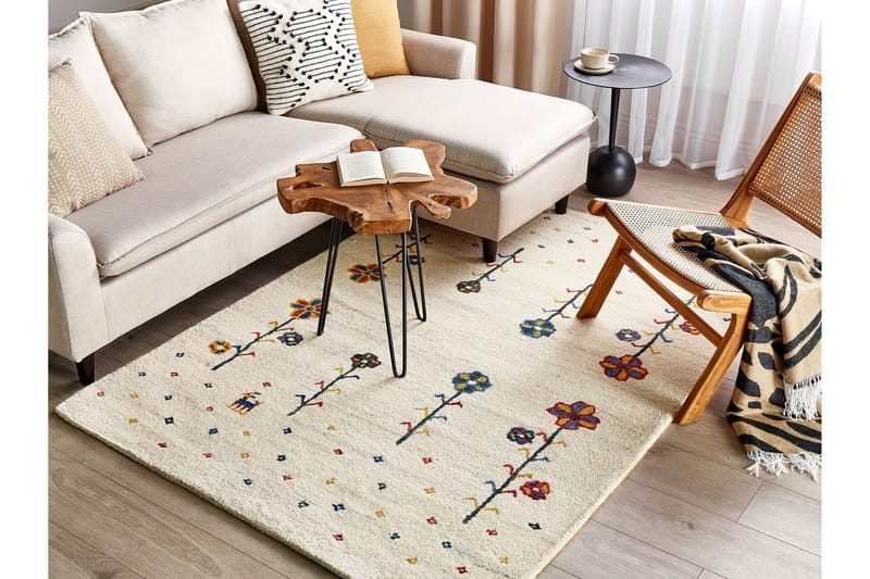 Ryamatta Husunlu 140x200 cm - Beige - Textil & mattor - Matta - Modern matta - Ryamatta