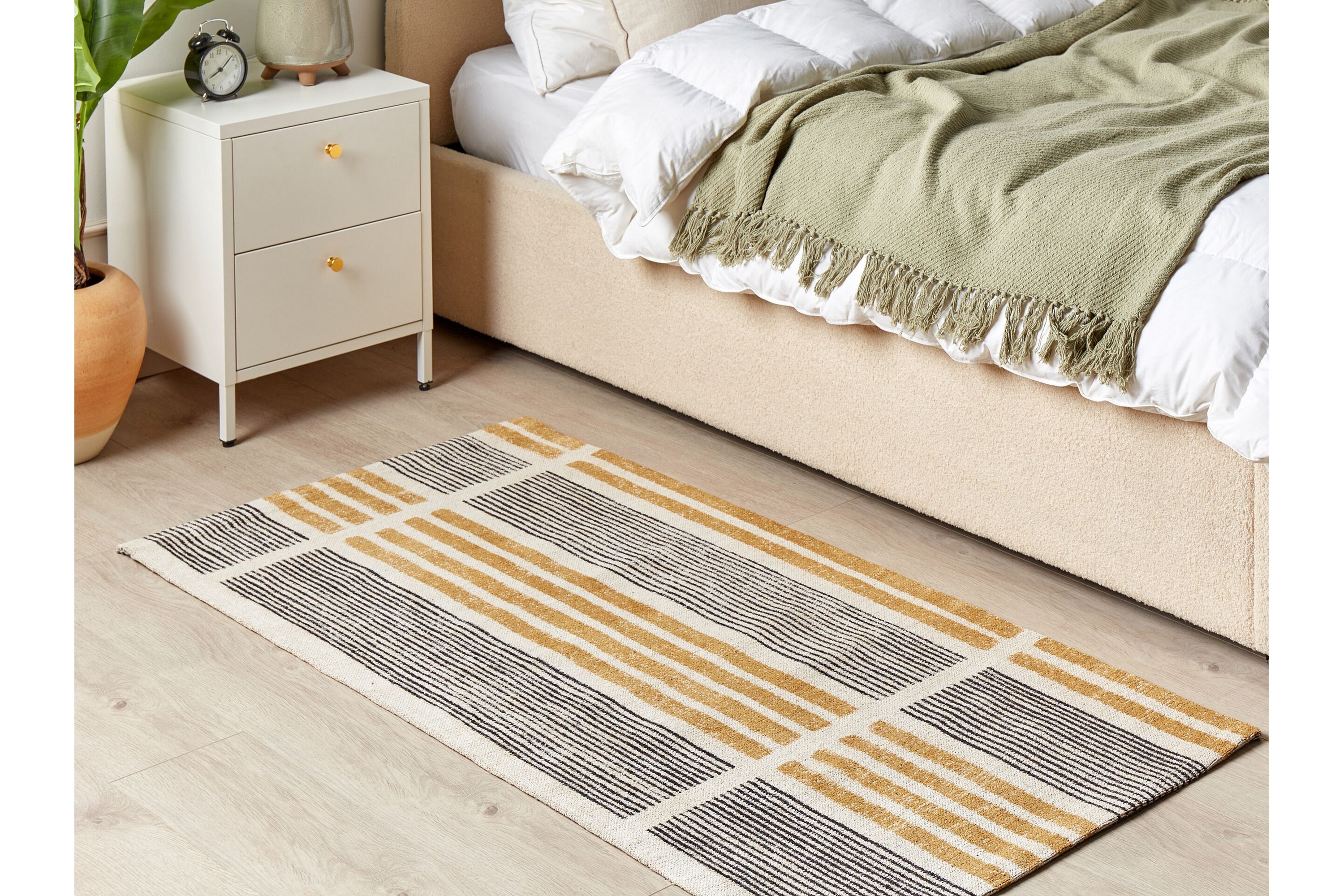 ryamatta katra 80x150 cm - gul