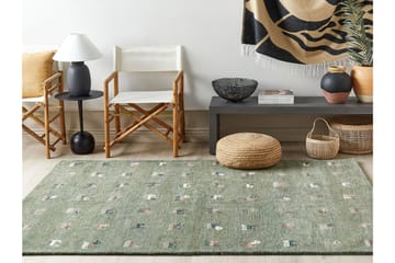 Ryamatta Kizarli 160x230 cm - Grön - Textil & mattor - Matta - Modern matta - Ryamatta