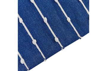 Ryamatta Kondhali 80x150 cm - Blå - Textil & mattor - Matta - Modern matta - Ryamatta