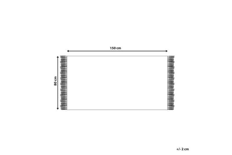 Ryamatta Kondhali 80x150 cm - Blå - Textil & mattor - Matta - Modern matta - Ryamatta
