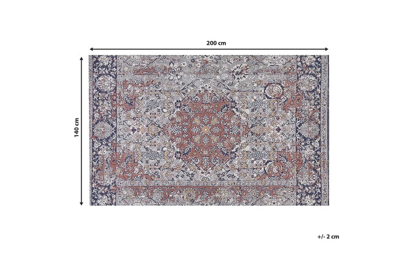 Ryamatta Korgan 140x200 cm - Brons - Textil & mattor - Matta - Modern matta - Ryamatta