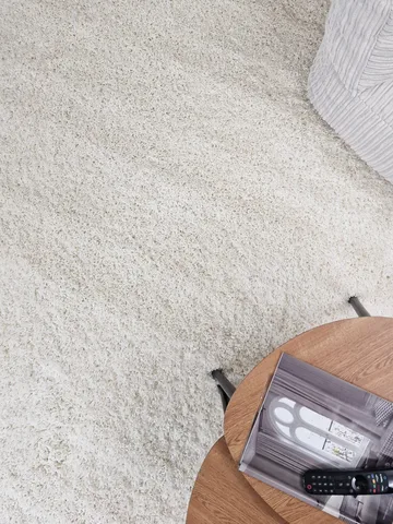 Lounge Gångmatta 80x250 cm Rektangulär - Vit - Textil & mattor - Matta - Modern matta - Ryamatta