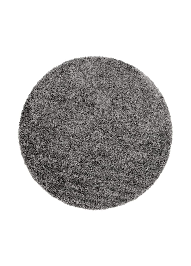 Lounge Ryamatta 200 cm Rund - Grafit - Textil & mattor - Matta - Modern matta - Ryamatta