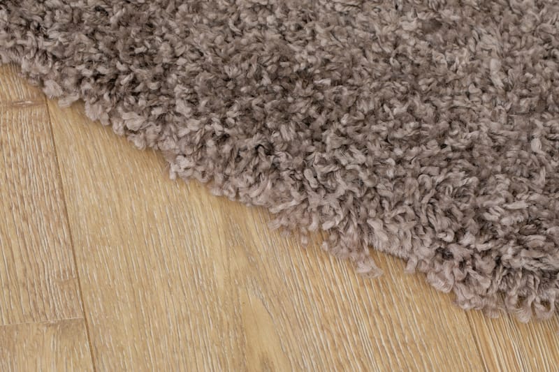 Lounge Ryamatta 240 cm Rund - Linne - Textil & mattor - Matta - Modern matta - Ryamatta