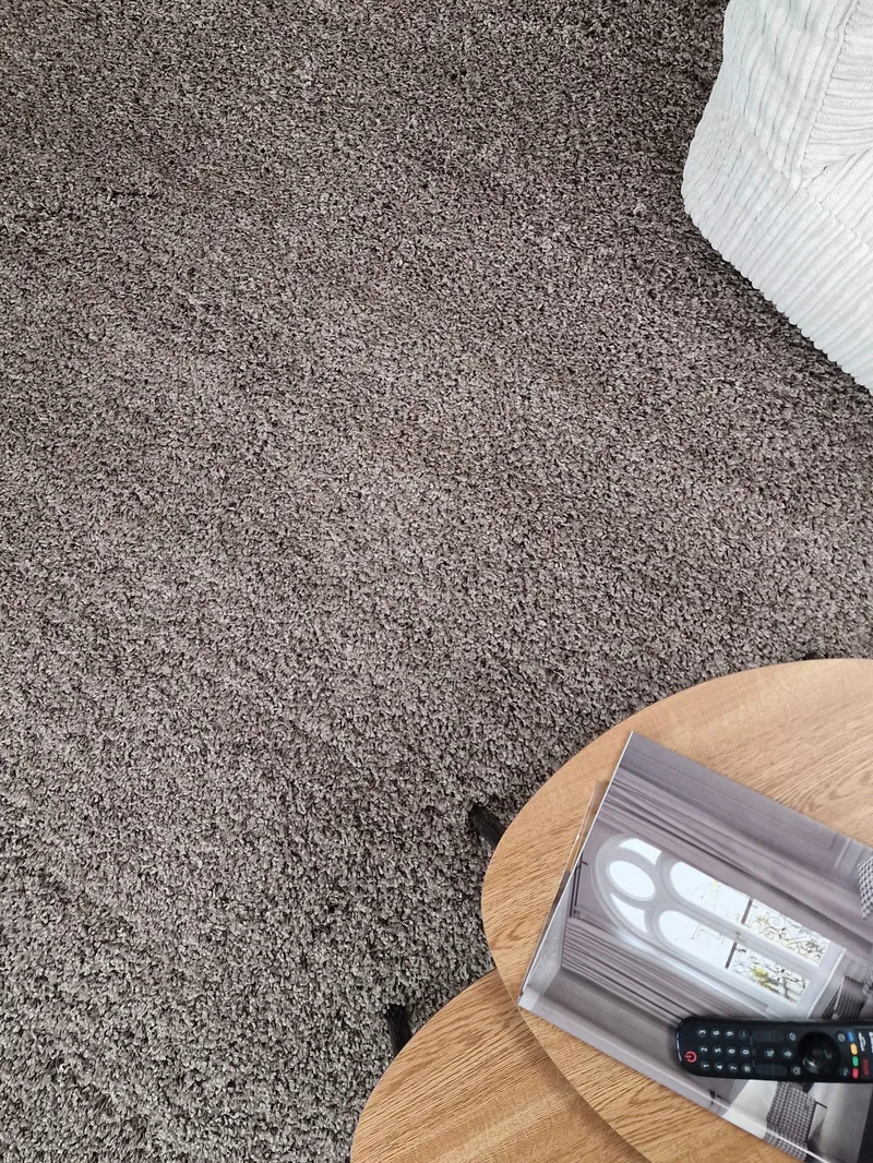 Lounge Ryamatta 80x150 cm Rektangulär - Linne - Textil & mattor - Matta - Modern matta - Ryamatta