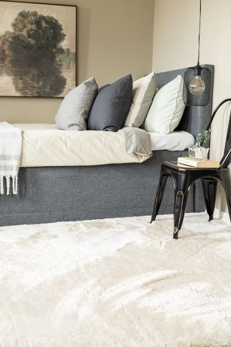 Maskinvävd Matta Novelle 200x290 cm - Creme - Textil & mattor - Matta - Modern matta - Ryamatta
