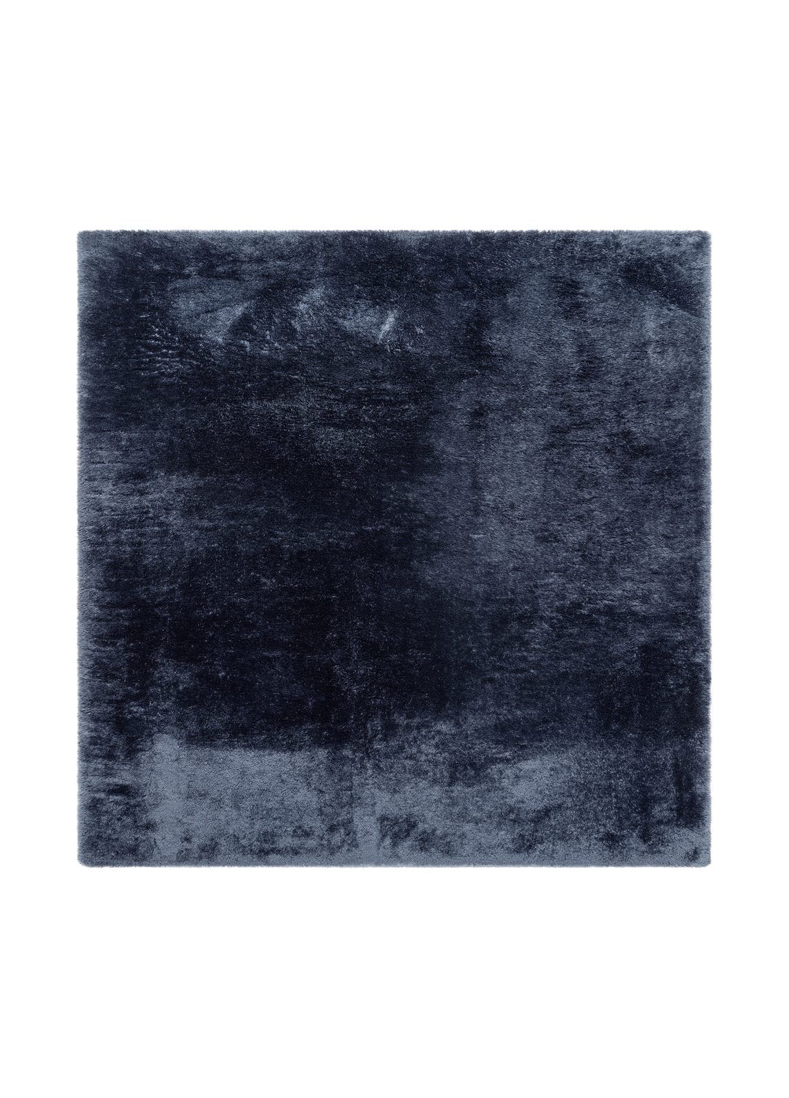 Maskinvävd Matta Novelle Kravdratisk 240x240 cm - Blå