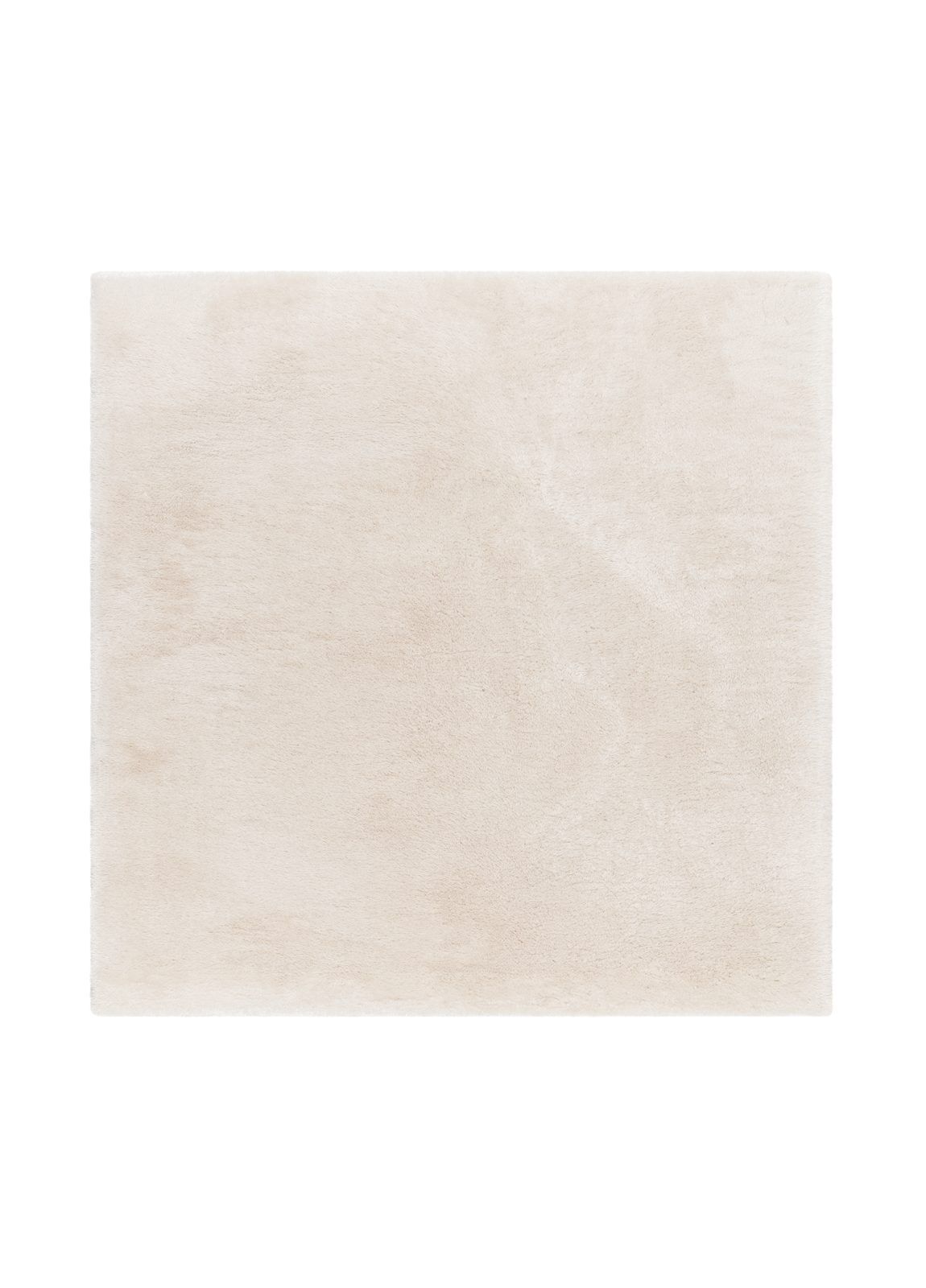 Maskinvävd Matta Novelle Kravdratisk 240x240 cm - Creme