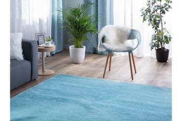 Matta Demre 140x200 cm - Blå - Textil & mattor - Matta - Modern matta - Ryamatta