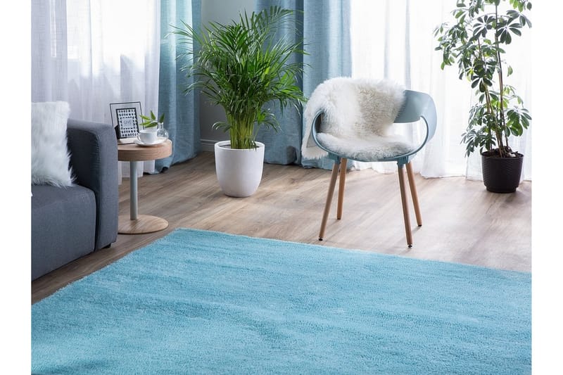 Matta Demre 140x200 cm - Blå - Textil & mattor - Matta - Modern matta - Ryamatta