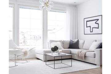 Matta Hattara 80x300 cm Vit - VM Carpets - Textil & mattor - Matta - Modern matta - Ryamatta