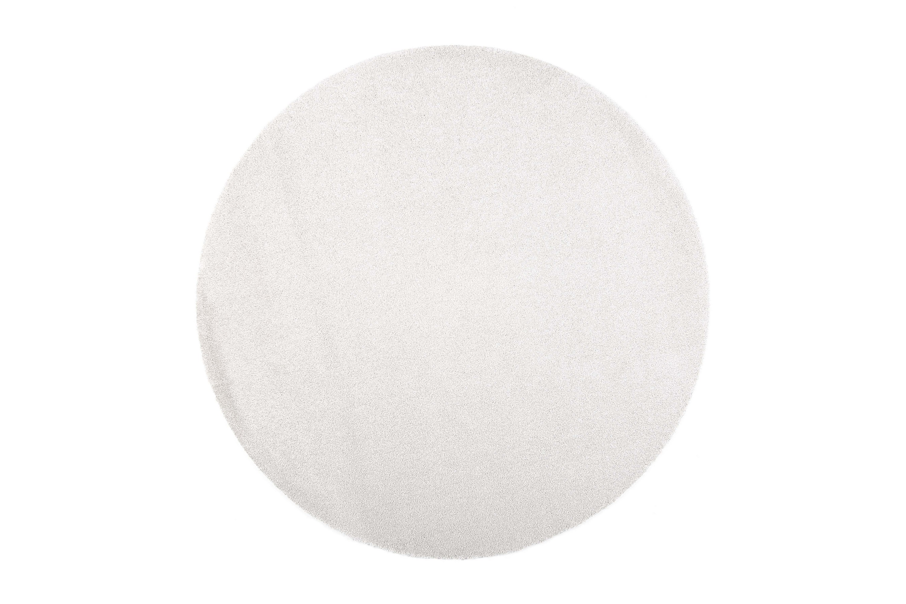 matta kide rund 133 cm ljusgrå - vm carpet