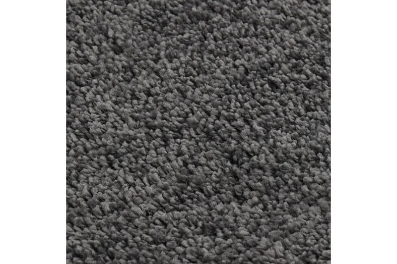 Matta mörkgrå 120x170 cm halkfri - Grå - Ryamatta