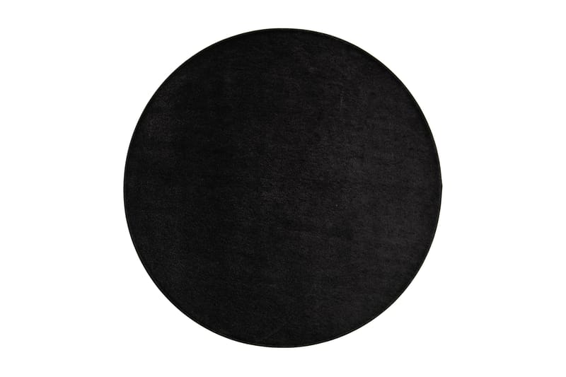 Matta Satine Rund 133 cm Svart - Vm Carpet - Textil & mattor - Matta - Modern matta - Ryamatta