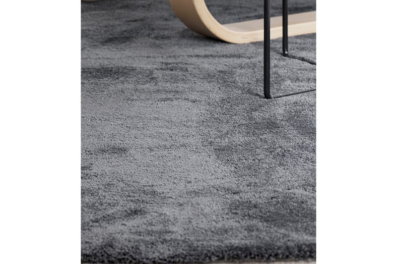 Matta Silkkitie 200x300 cm Mörkgrå - Vm Carpet - Ryamatta