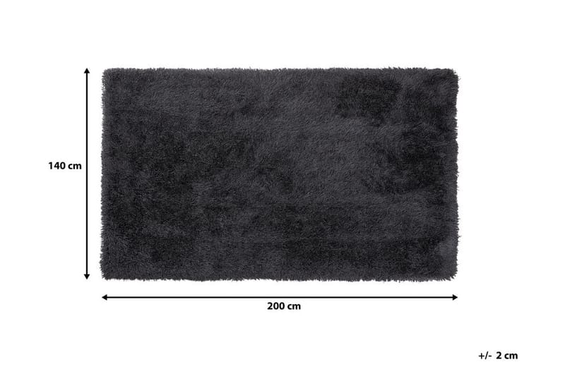 Matta Winterhay 140x200 cm - Svart - Textil & mattor - Matta - Modern matta - Ryamatta