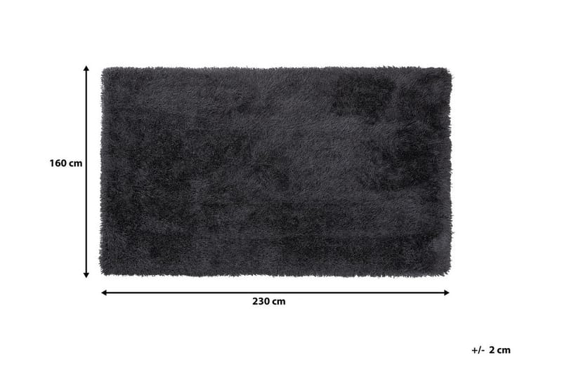 Matta Winterhay 160x230 cm - Svart - Textil & mattor - Matta - Modern matta - Ryamatta