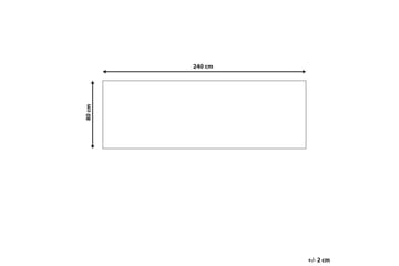 Ryamatta Midalam 80x240 cm - Blå - Textil & mattor - Matta - Modern matta - Gångmatta