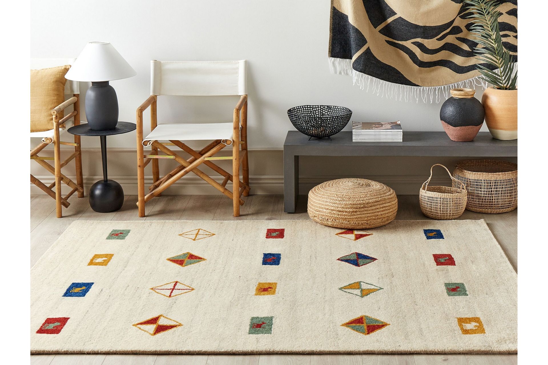 Ryamatta Misinli 160x230 cm - Beige