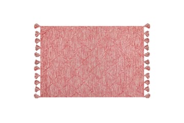 Ryamatta Nigde 140x200 cm - Röd - Textil & mattor - Matta - Modern matta - Ryamatta