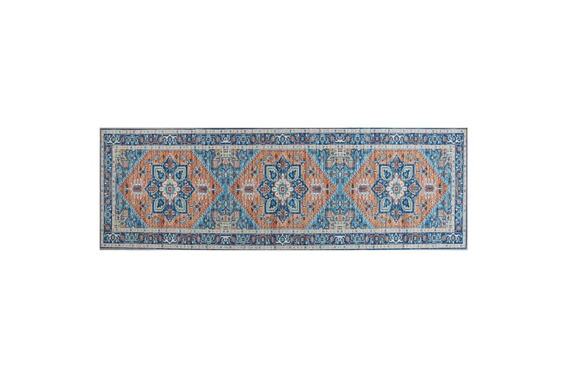 Ryamatta Ritapuram 80x240 cm - Blå - Textil & mattor - Matta - Modern matta - Ryamatta