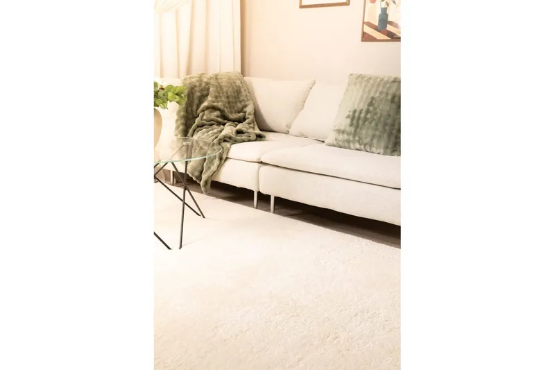 Ryamatta Royal Deluxe - 140x200 cm, Creme - Textil & mattor - Matta - Modern matta - Ryamatta