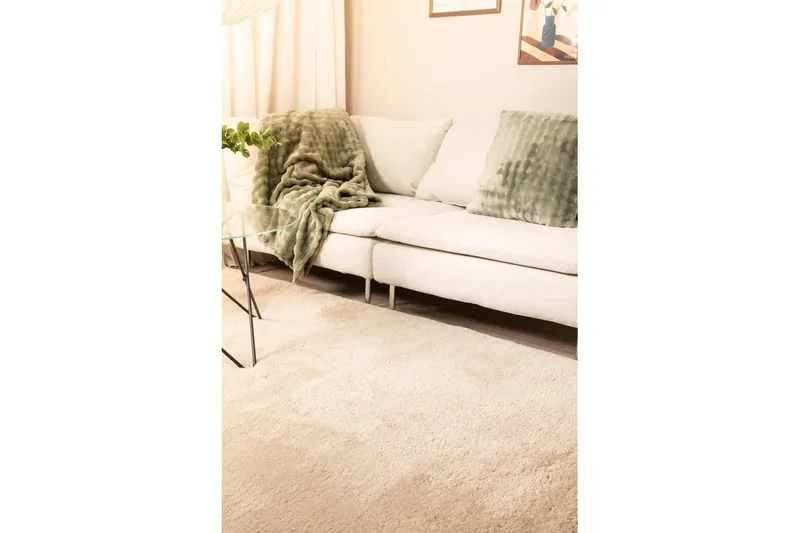 Ryamatta Royal Deluxe - 200x290 cm, Greige - Textil & mattor - Matta - Modern matta - Ryamatta