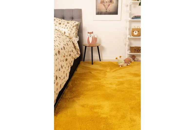 Ryamatta Royal Deluxe - 200x290 cm, Yellow - Textil & mattor - Matta - Modern matta - Ryamatta