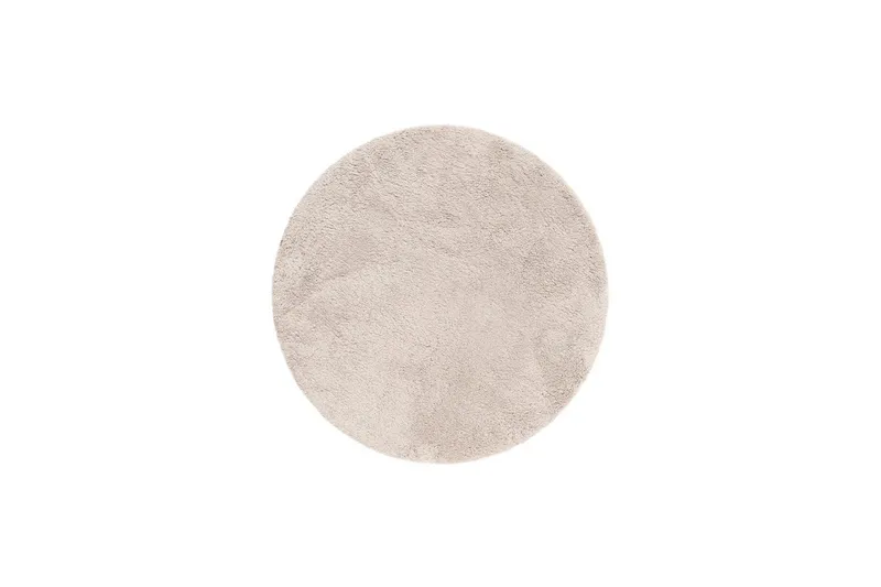Ryamatta Royal Deluxe Rund - 120x120 cm, Greige - Textil & mattor - Matta - Modern matta - Ryamatta