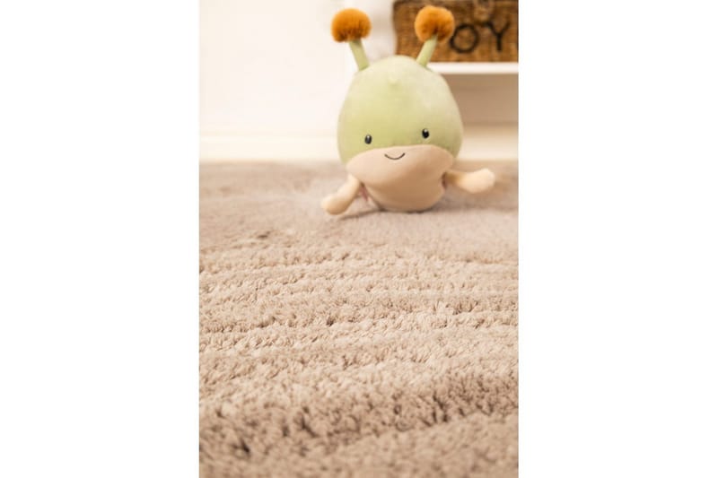 Ryamatta Royal Deluxe Rund - 120x120 cm, Linen - Textil & mattor - Matta - Modern matta - Ryamatta