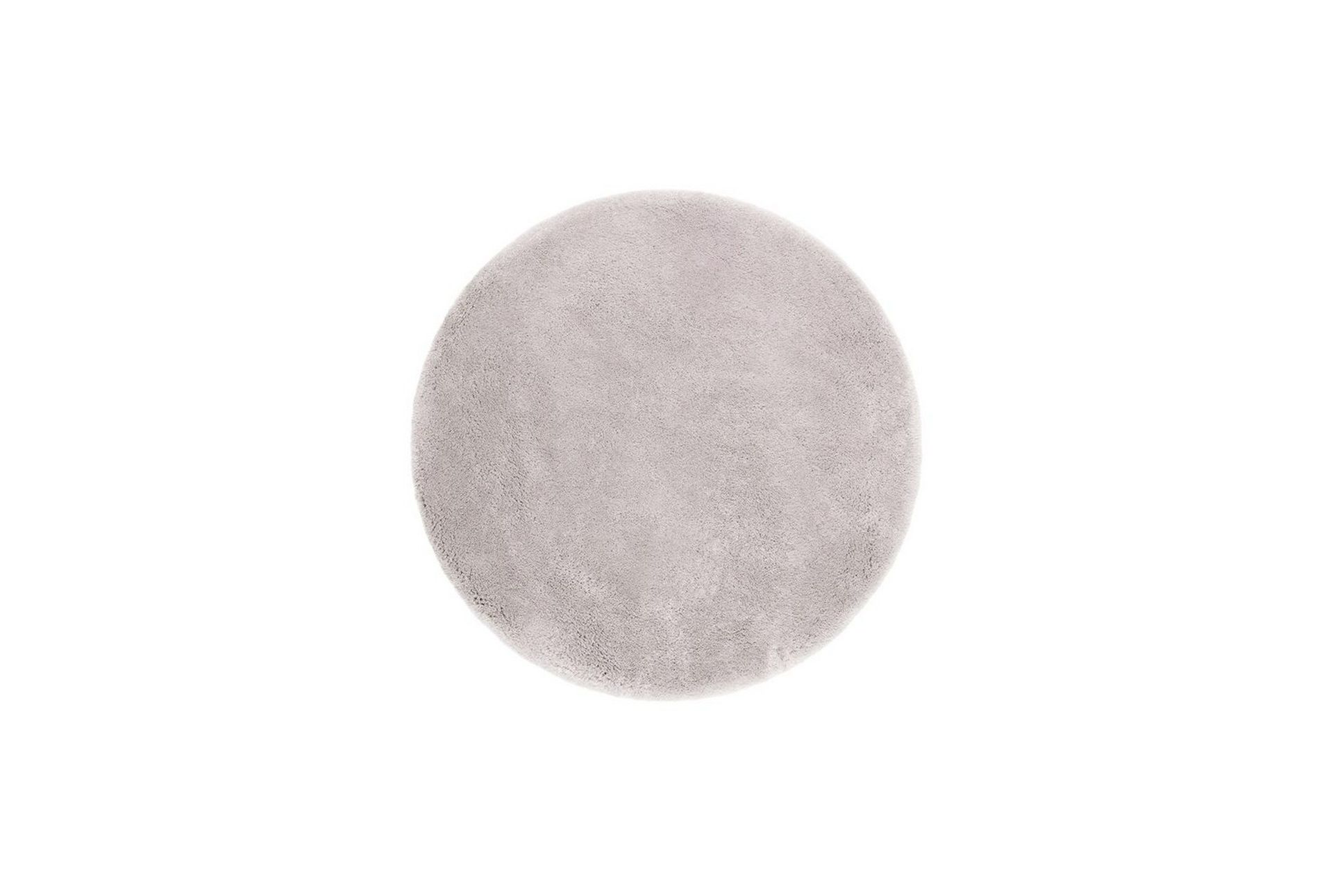 ryamatta royal deluxe rund - 120x120 cm, silver