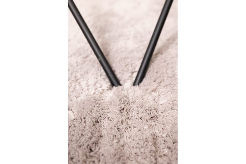 Ryamatta Royal Deluxe Rund - 120x120 cm, Silver - Textil & mattor - Matta - Modern matta - Ryamatta