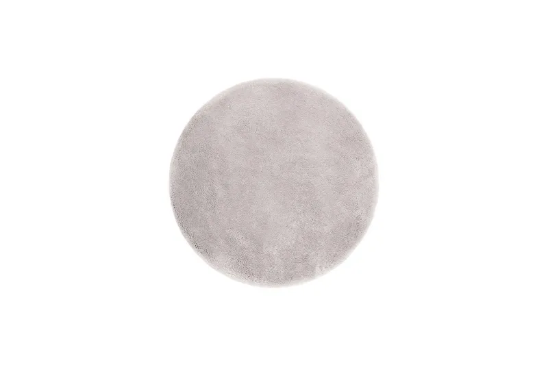 Ryamatta Royal Deluxe Rund - 120x120 cm, Silver - Textil & mattor - Matta - Modern matta - Ryamatta
