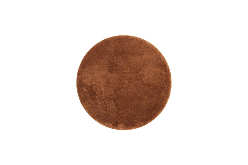 Ryamatta Royal Deluxe Rund - 120x120 cm, Terracotta - Textil & mattor - Matta - Modern matta - Ryamatta