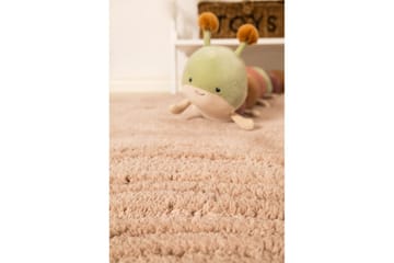 Ryamatta Royal Deluxe Rund - 160x160 cm, Dusty Pink - Textil & mattor - Matta - Modern matta - Ryamatta