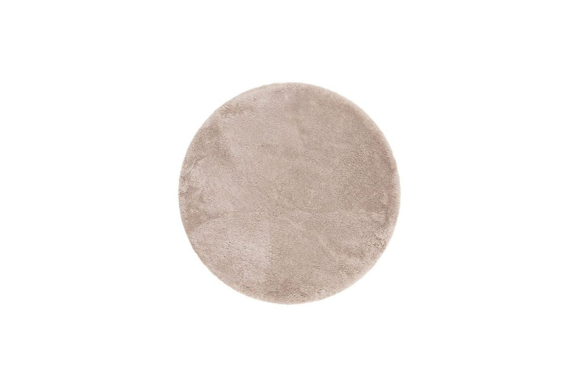 Ryamatta Royal Deluxe Rund - 160x160 cm, Linen