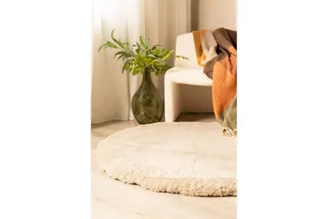 Ryamatta Royal Deluxe Rund - 160x160 cm, Nature - Textil & mattor - Matta - Modern matta - Ryamatta