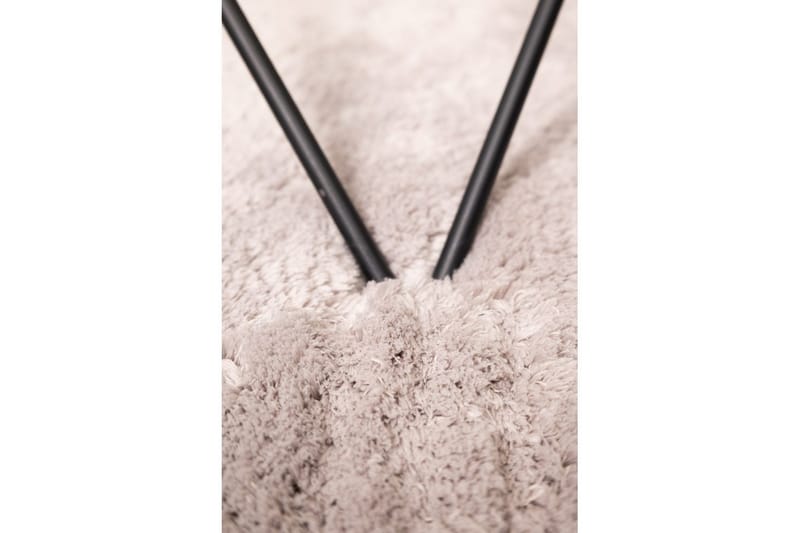 Ryamatta Royal Deluxe Rund - 160x160 cm, Silver - Textil & mattor - Matta - Modern matta - Ryamatta