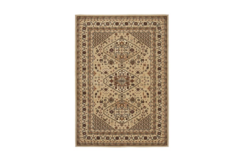 Ryamatta Bidjar 160x230 cm Ljus Beige - Hestia - Ryamatta