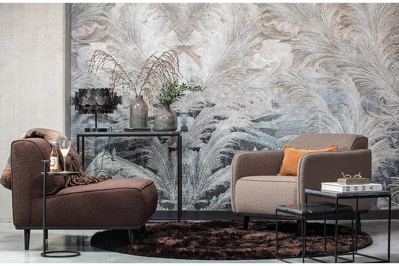 Ryamatta Fraschea Rund 200 cm Kaffe - Brun - Textil & mattor - Matta - Modern matta - Ryamatta
